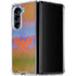 Wonder Woman 1984 (2020) Rainbow Chevron Logo Galaxy Z Fold5 5G Clear Case