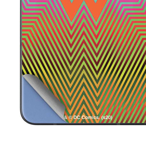 Wonder Woman 1984 (2020) Rainbow Chevron Logo Galaxy Z Fold5 5G Skin