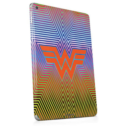 Wonder Woman 1984 (2020) Rainbow Chevron Logo Apple iPad Skin