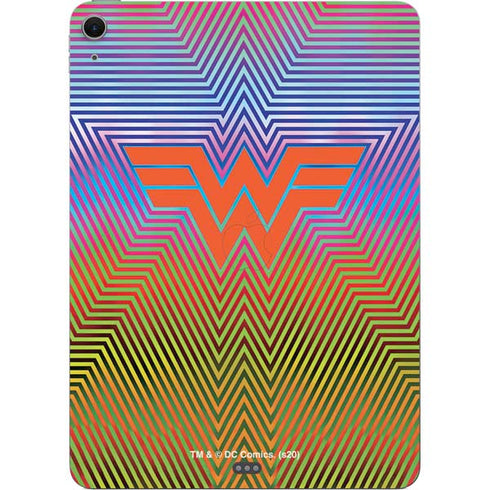 Wonder Woman 1984 (2020) Rainbow Chevron Logo Apple iPad Air Skin