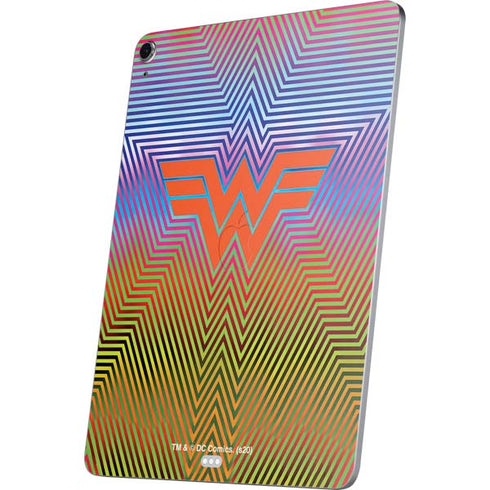 Wonder Woman 1984 (2020) Rainbow Chevron Logo Apple iPad Air Skin