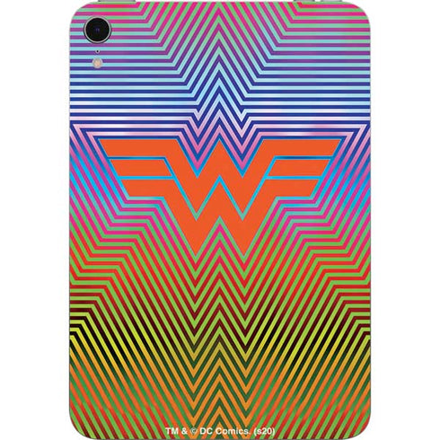 Wonder Woman 1984 (2020) Rainbow Chevron Logo Apple iPad Mini Skin