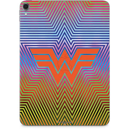 Wonder Woman 1984 (2020) Rainbow Chevron Logo Apple iPad Pro Skin