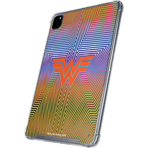 Wonder Woman 1984 (2020) Rainbow Chevron Logo iPad Cases
