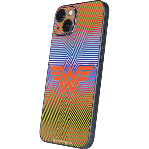 Wonder Woman 1984 (2020) Rainbow Chevron Logo iPhone Skins