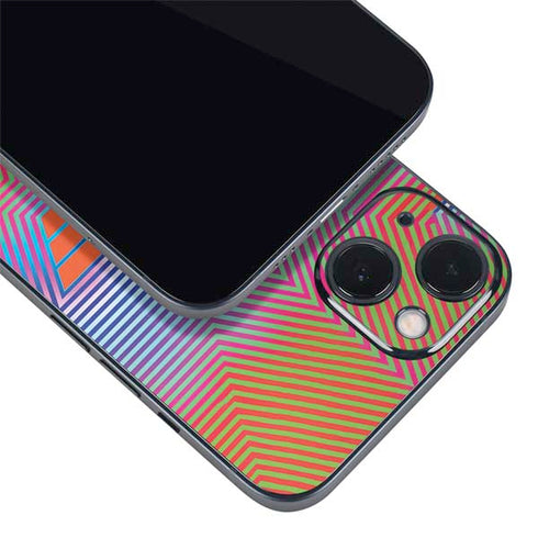 Wonder Woman 1984 (2020) Rainbow Chevron Logo iPhone Skins