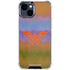 Wonder Woman 1984 (2020) Rainbow Chevron Logo iPhone 15 Clear Case