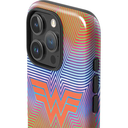 Wonder Woman 1984 (2020) Rainbow Chevron Logo iPhone 16 Pro Impact Case