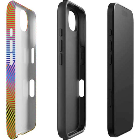 Wonder Woman 1984 (2020) Rainbow Chevron Logo iPhone 16e Impact Case