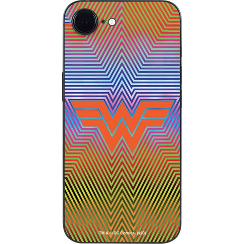 Wonder Woman 1984 (2020) Rainbow Chevron Logo iPhone 16e Skin