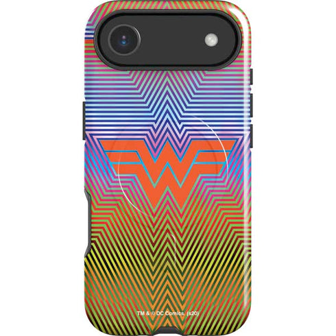 Wonder Woman 1984 (2020) Rainbow Chevron Logo iPhone 17 Air Magsafe Impact Case