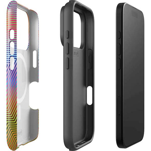 Wonder Woman 1984 (2020) Rainbow Chevron Logo iPhone 17 Pro Magsafe Impact Case