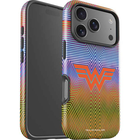 Wonder Woman 1984 (2020) Rainbow Chevron Logo iPhone 17 Pro Max Impact Case