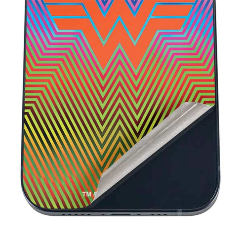 Wonder Woman 1984 (2020) Rainbow Chevron Logo iPhone 17 Pro Max Skin