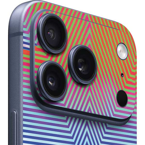 Wonder Woman 1984 (2020) Rainbow Chevron Logo iPhone 17 Pro Skin