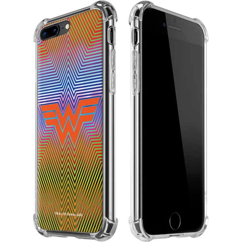 Wonder Woman 1984 (2020) Rainbow Chevron Logo iPhone Cases