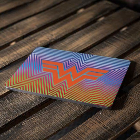 Wonder Woman 1984 (2020) Rainbow Chevron Logo Apple MacBook Air Skin
