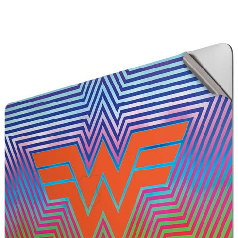 Wonder Woman 1984 (2020) Rainbow Chevron Logo Apple MacBook Pro 16-inch Skin