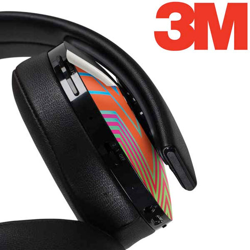 Wonder Woman 1984 (2020) Rainbow Chevron Logo PlayStation 4 Gold Wireless Headset Skin