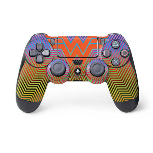 Wonder Woman 1984 (2020) Rainbow Chevron Logo PlayStation PS4 Skins