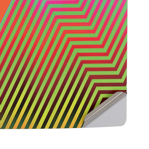Wonder Woman 1984 (2020) Rainbow Chevron Logo PS5 Pro Disk Console Skin