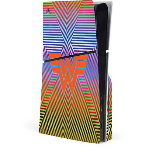 Wonder Woman 1984 (2020) Rainbow Chevron Logo PlayStation PS5 Skins