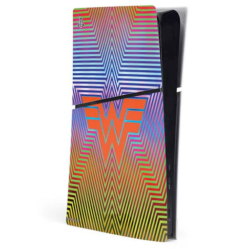 Wonder Woman 1984 (2020) Rainbow Chevron Logo PlayStation PS5 Skins