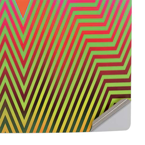 Wonder Woman 1984 (2020) Rainbow Chevron Logo PS5 Slim Digital Edition Console Skin