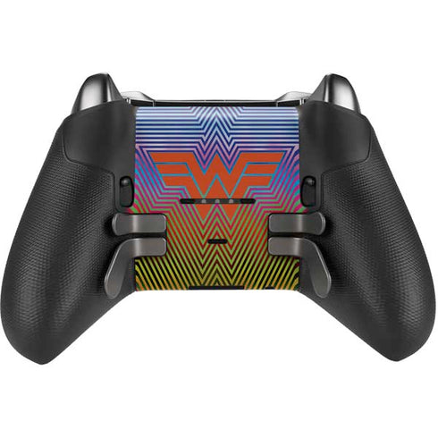 Wonder Woman 1984 (2020) Rainbow Chevron Logo Xbox Elite Wireless Controller Series 2 Skin