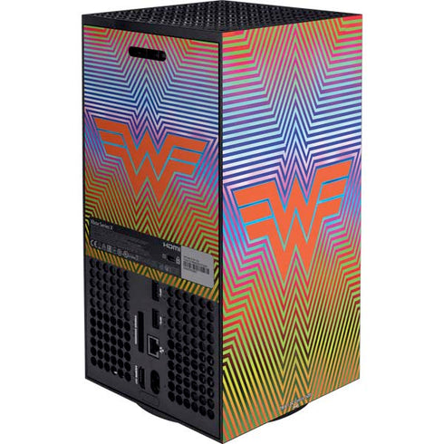 Wonder Woman 1984 (2020) Rainbow Chevron Logo XBox Series X Digital Edition Bundle Skin
