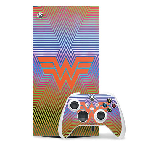 Wonder Woman 1984 (2020) Rainbow Chevron Logo Xbox Series X Skins