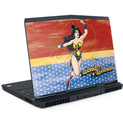 DC Comics Wonder Woman Ready to Fight Dell Alienware Skin
