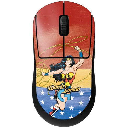DC Comics Wonder Woman Ready to Fight G Pro Wireless Gaming Mouse Skin