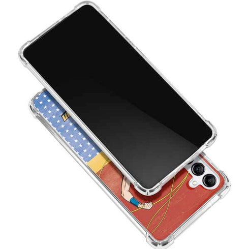 DC Comics Wonder Woman Ready to Fight Gabb Phone 4 Clear Case