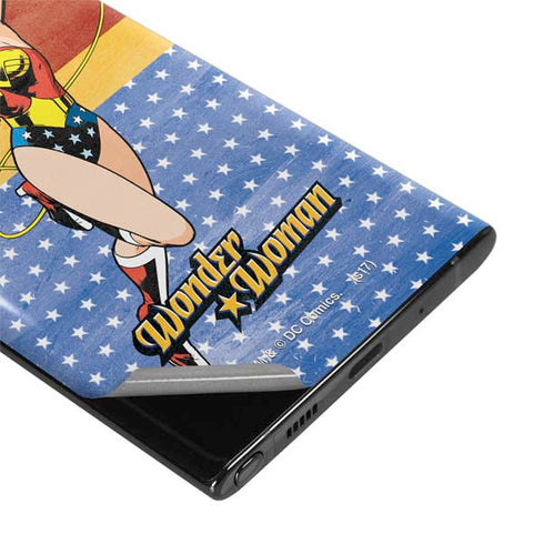 DC Comics Wonder Woman Ready to Fight Galaxy Note 10 Plus Skin