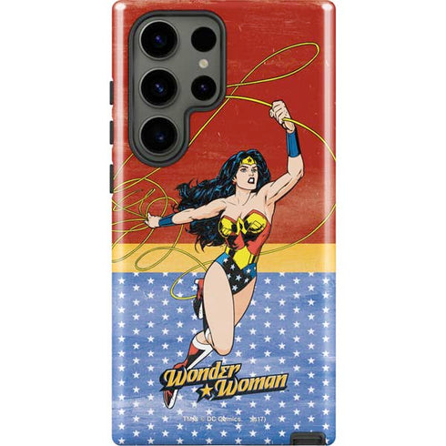 DC Comics Wonder Woman Ready to Fight Galaxy S23 Ultra Pro Case