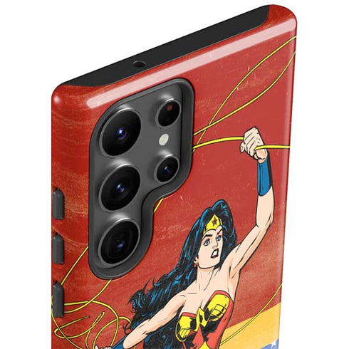 DC Comics Wonder Woman Ready to Fight Galaxy S23 Ultra Pro Case