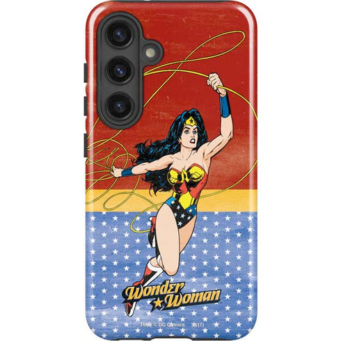 DC Comics Wonder Woman Ready to Fight Galaxy S25 Impact Case