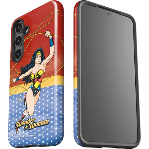DC Comics Wonder Woman Ready to Fight Galaxy S25 Impact Case