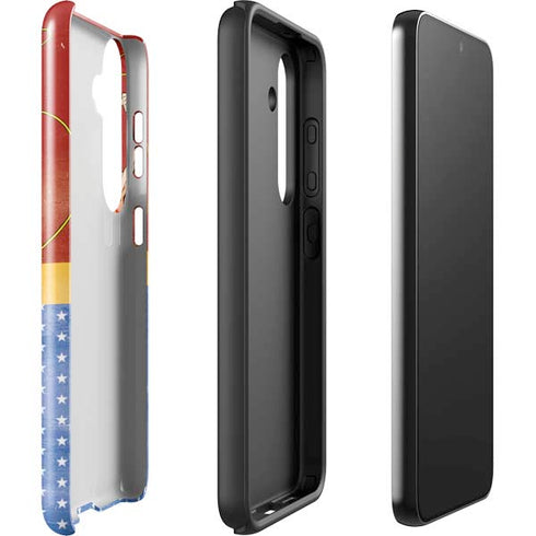 DC Comics Wonder Woman Ready to Fight Galaxy S25 Plus Impact Case