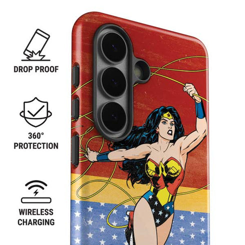 DC Comics Wonder Woman Ready to Fight Galaxy S26 Impact Case