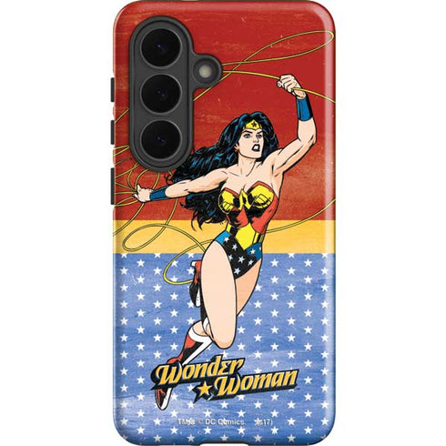 DC Comics Wonder Woman Ready to Fight Galaxy S26 Plus Impact Case