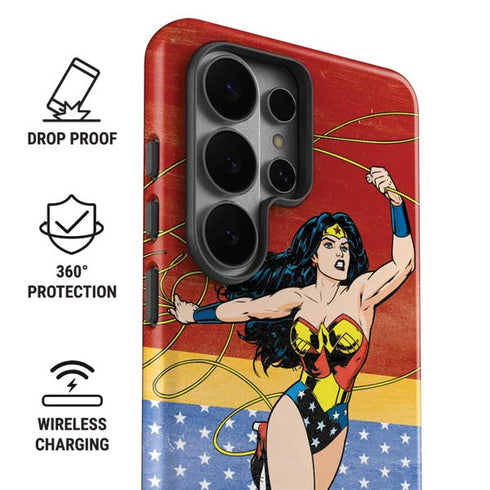 DC Comics Wonder Woman Ready to Fight Galaxy S26 Ultra Impact Case