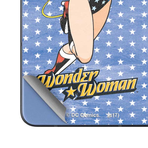 DC Comics Wonder Woman Ready to Fight Galaxy Z Fold5 5G Skin