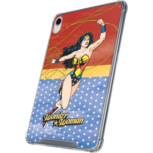 DC Comics Wonder Woman Ready to Fight iPad 11th Gen (2025) Clear Case