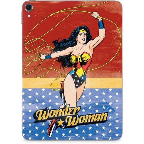 DC Comics Wonder Woman Ready to Fight Apple iPad Pro Skin