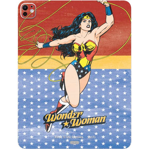 DC Comics Wonder Woman Ready to Fight iPad Pro 13in M4 (2024) Skin