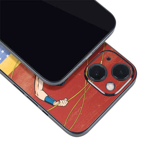 DC Comics Wonder Woman Ready to Fight iPhone 15 Skin