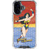 DC Comics Wonder Woman Ready to Fight iPhone 16 Plus Clear Case
