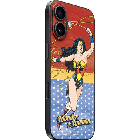 DC Comics Wonder Woman Ready to Fight iPhone 16 Plus Skin